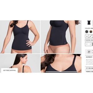 NWOT adjustable straps honeylove cami liftwear Large